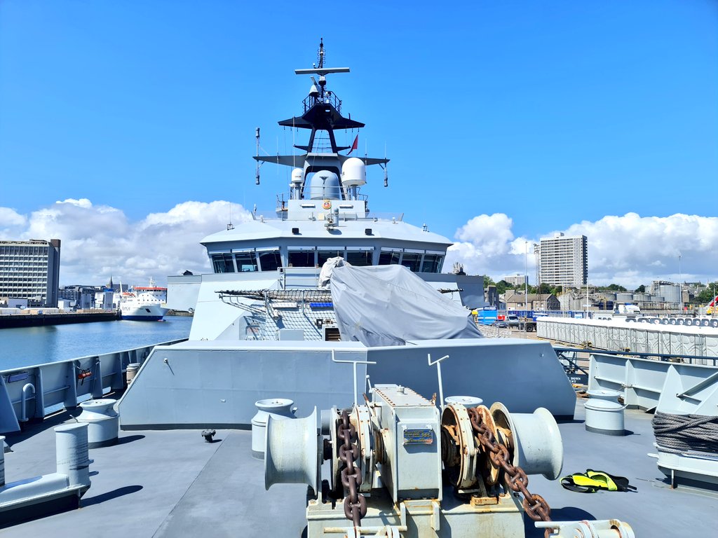 RNinScotland's tweet image. Tomorrow in #Aberdeen HMS MERSEY will be open to the public from 1000-1500 (Waterloo Quay) as part of the #TallShips2025 festival.