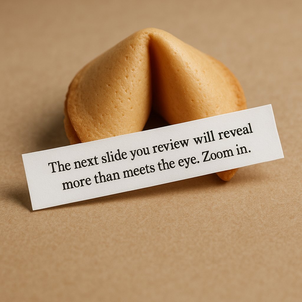 Proscia's tweet image. Today’s #pathology fortune. 🥠

Here’s to heading into the weekend with sharper eyes and smarter insights.