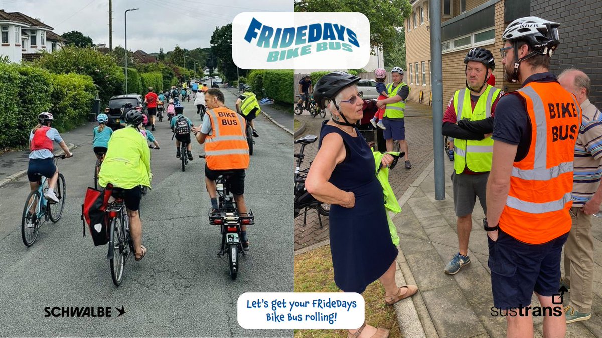 fridedaysbb's tweet image. 🙏 Thank you @jennyrathbone, Member of Senedd for Cardiff Central, for joining Rhydypenau #BikeBus and learning more about the work @sustrans #FRideDays project is doing to support school communities across Wales &amp;amp; UK with setting up a #BikeBus! 🚲 
@schwalbeUK #FridayWeCycle