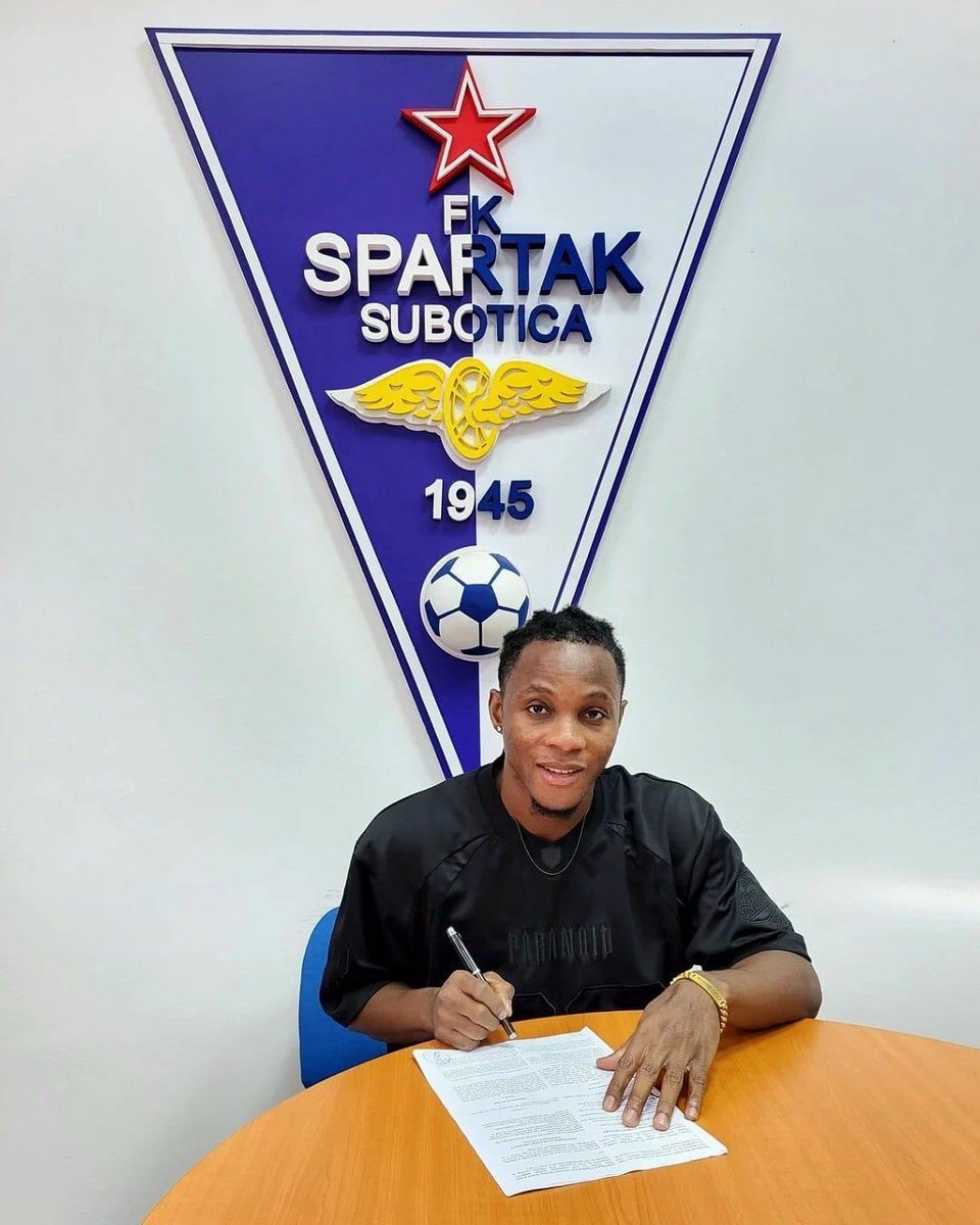 Oliver Arthur (@oliverarthurals) on Twitter photo A contract renewal and new proposal from <a href="/zfkspartak/">ลฝFK Spartak Subotica</a> โ a clear sign of hard work, consistency, and growth. ๐๐พ Congrats, #KwakuOseiBonsu!
Many more years ahead to keep shining and unlocking your full potential. ๐ฅ #LifeTransformationAgenda <a href="/ArthurLegacy/">ArthurLegacy Sports</a> A contract renewal and new proposal from <a href="/zfkspartak/">ลฝFK Spartak Subotica</a> โ a clear sign of hard work, consistency, and growth. ๐๐พ Congrats, #KwakuOseiBonsu!
Many more years ahead to keep shining and unlocking your full potential. ๐ฅ #LifeTransformationAgenda <a href="/ArthurLegacy/">ArthurLegacy Sports</a>