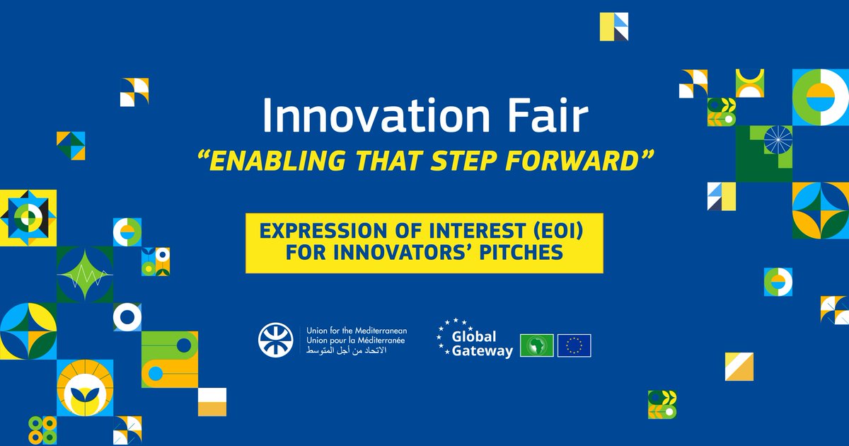 EUScienceInnov's tweet image. 📢Start-ups, SME & spin-offs with innovative solutions in:
-Health
- Green Transition
- Innovation & Tech
- Capacities for Science
Apply to pitch at the #InnovationFair of 23 October 2025 & win an incubation prize!
🔗 Submit your Expression of Interest: africaeuropeinnovation.net/eoi-innovation…