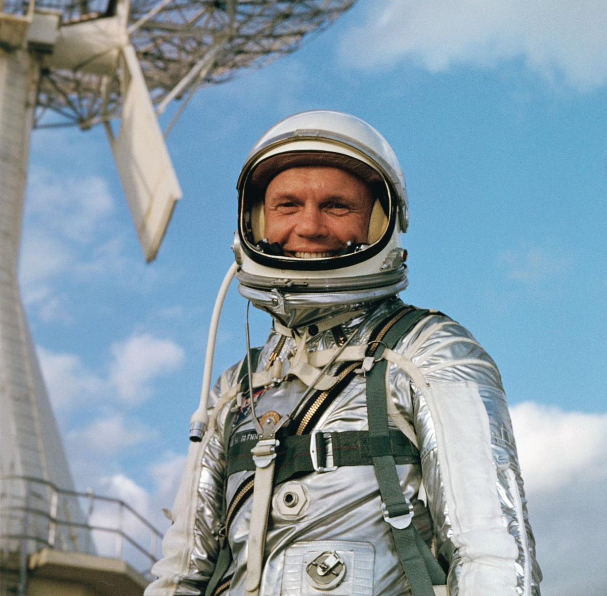 NASAhistory's tweet image. Astronaut John Glenn has a special place in the history of U.S. spaceflight as the first American to orbit the planet in 1962.
We celebrate his contributions today on the 104th anniversary of his birth. go.nasa.gov/463HEXE