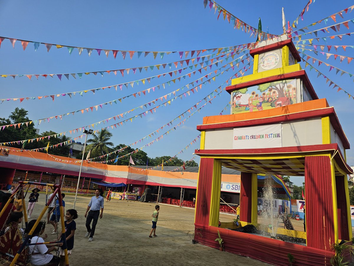 Interacting with the students, teachers &amp; parents at the Guwahati Children Festival organized by Assam Publication Board was a wonderful way to forget the blistering heat with stories of my polar climate expeditions. <a href="/OurPlanetToo/">Indigenous People's Climate Justice Forum</a> <a href="/UNFCCC/">UN Climate Change</a> <a href="/CR_INDSA/">Climate Reality - India & South Asia</a> <a href="/ClimateReality/">Climate Reality</a> <a href="/CANSouthAsia/">Climate Action Network South Asia</a>