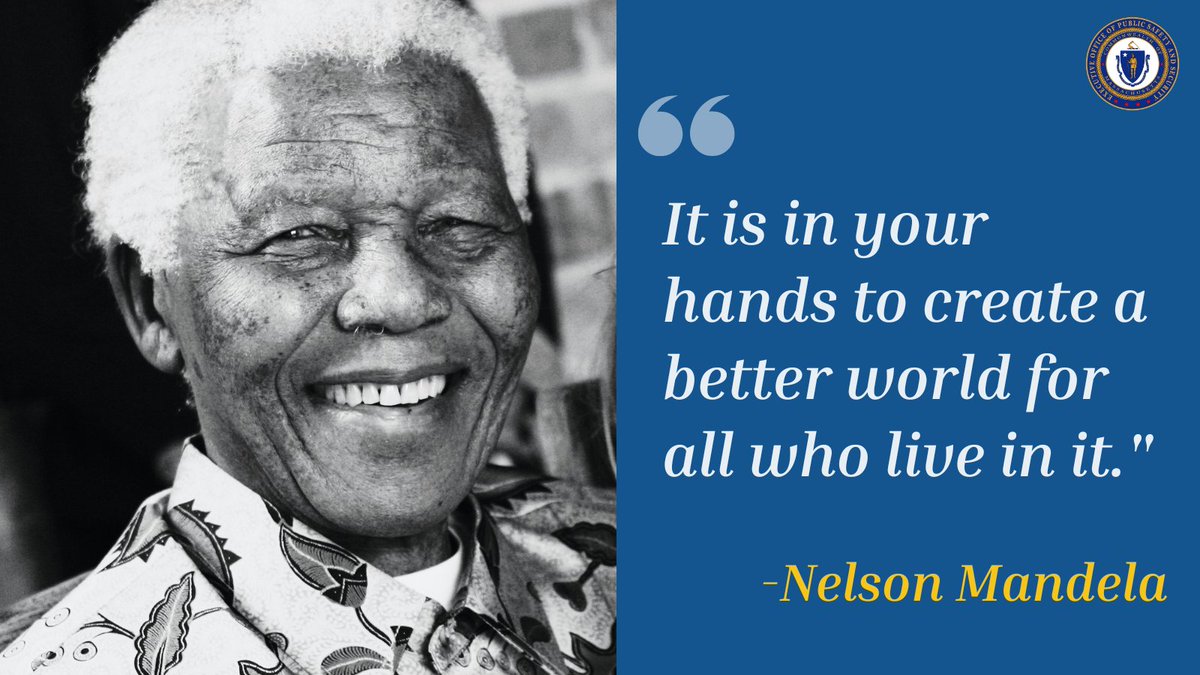 EOPSS's tweet image. Today, on #InternationalNelsonMandelaDay, we reflect on the legacy of a global icon of justice and reconciliation. EOPSS is proud to carry forward the values he stood for: compassion, accountability, and service to others.