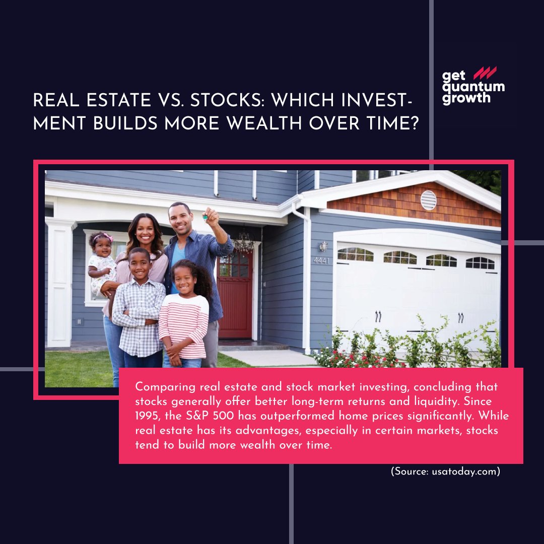 techtrackdata's tweet image. S&amp;amp;P 500 wins the wealth race with more growth, less hassle.

#InvestSmart #StockMarketSuccess #S&amp;amp;P500 #WealthBuilding #FinancialFreedom #RealEstateVsStocks #MoneyMatters #PassiveIncomeJourney