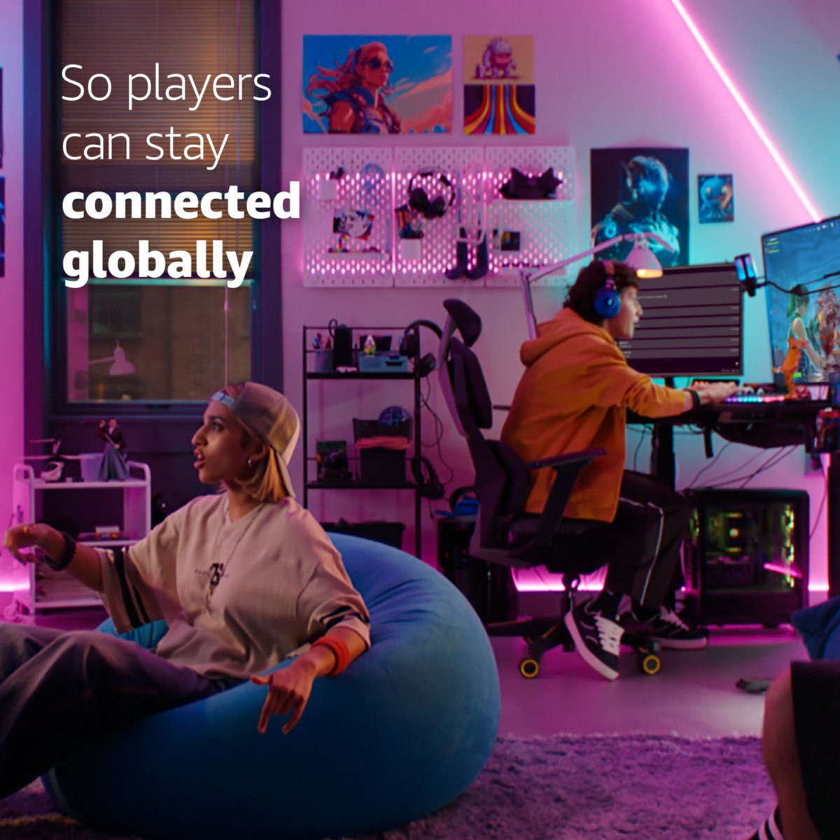 awscloud's tweet image. Millions of players. One epic battle. 🎮🌐💥
AWS powers @EpicGames to connect players worldwide in real-time with ease. Scale your platforms to meet any challenge.
👉 go.aws/411c6hw