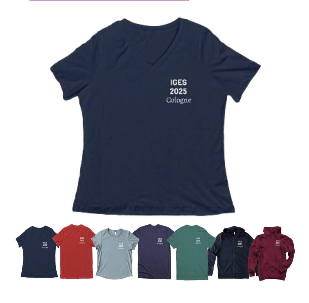 SarnowskiChloe's tweet image. If you are attending #IGES2025 plan on wearing our Cologne limited edition Tshirts or Sweatshirts! 😎
Order yours here 👇
bonfire.com/iges-2025
Proceeds go directly toward supporting @genepisociety and mission.