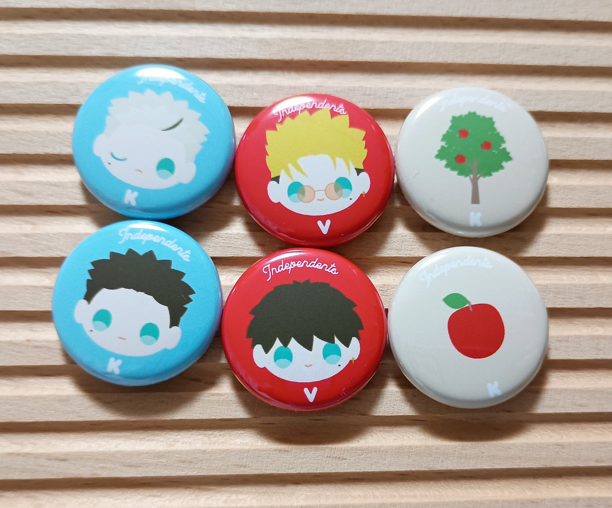 ツユ 缶バッジ バラ売り〇 セラ on X: 