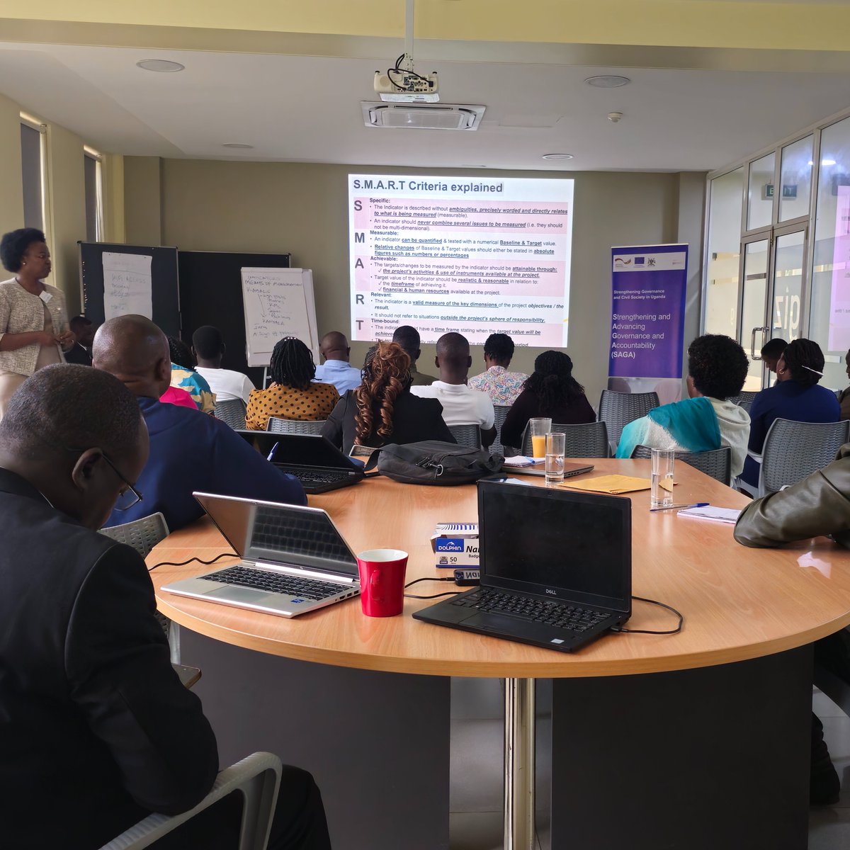 GCSP_Uganda's tweet image. π 47 #CSOs deepened their #Monitoring and #Evaluation skills - supported by @BMZ_Bund π©πͺ & @EUinUG πͺπΊ.
From tracking results π to telling stories through data π - evidence-based impact starts here. ππ‘