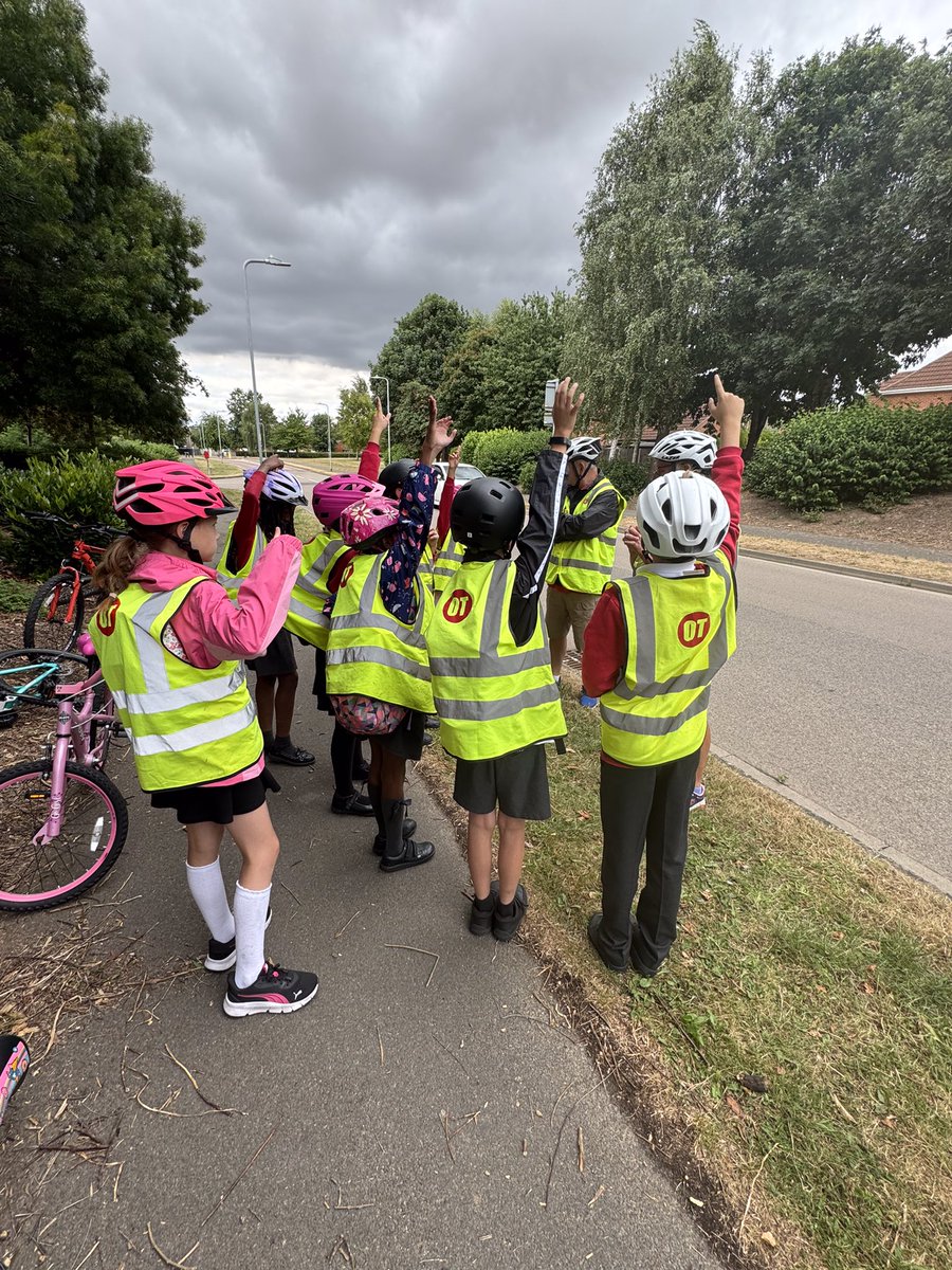 Mr Thompson (@mrthomp24) on Twitter photo The <a href="/LizPichon/">Liz Pichon</a> class have been taking part in <a href="/BikeabilityUK/">Bikeability</a> this week.
They started in the playground before moving on to the roads around the school learning how to ride bikes safely. I was also very proud to hear the instructors comment on how well they behaved all week.
🚴♀️ The <a href="/LizPichon/">Liz Pichon</a> class have been taking part in <a href="/BikeabilityUK/">Bikeability</a> this week.
They started in the playground before moving on to the roads around the school learning how to ride bikes safely. I was also very proud to hear the instructors comment on how well they behaved all week.
🚴♀️