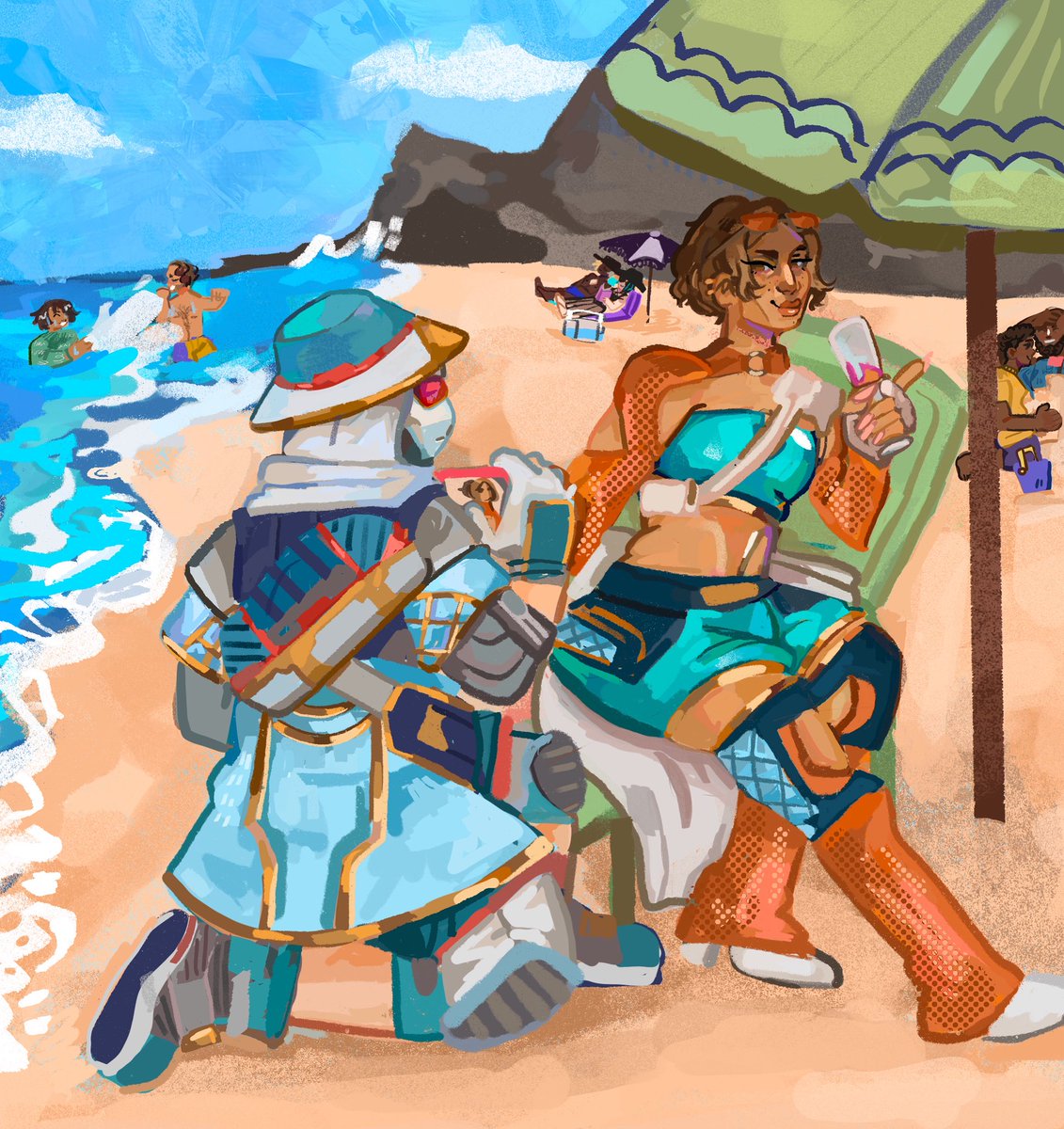 Missing the beach and good photos 

Apex | #apexlegends | bloodhound | Loba | Lobahound