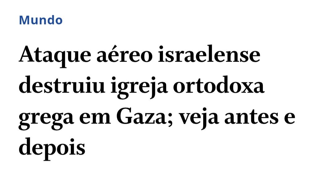 ComunistaOpres4's tweet image. Haviam 3 igrejas em Gaza:
– Uma Igreja Católica
– Uma Igreja Ortodoxa
– Uma Igreja Batista
Os Israelenses destruiram as três.