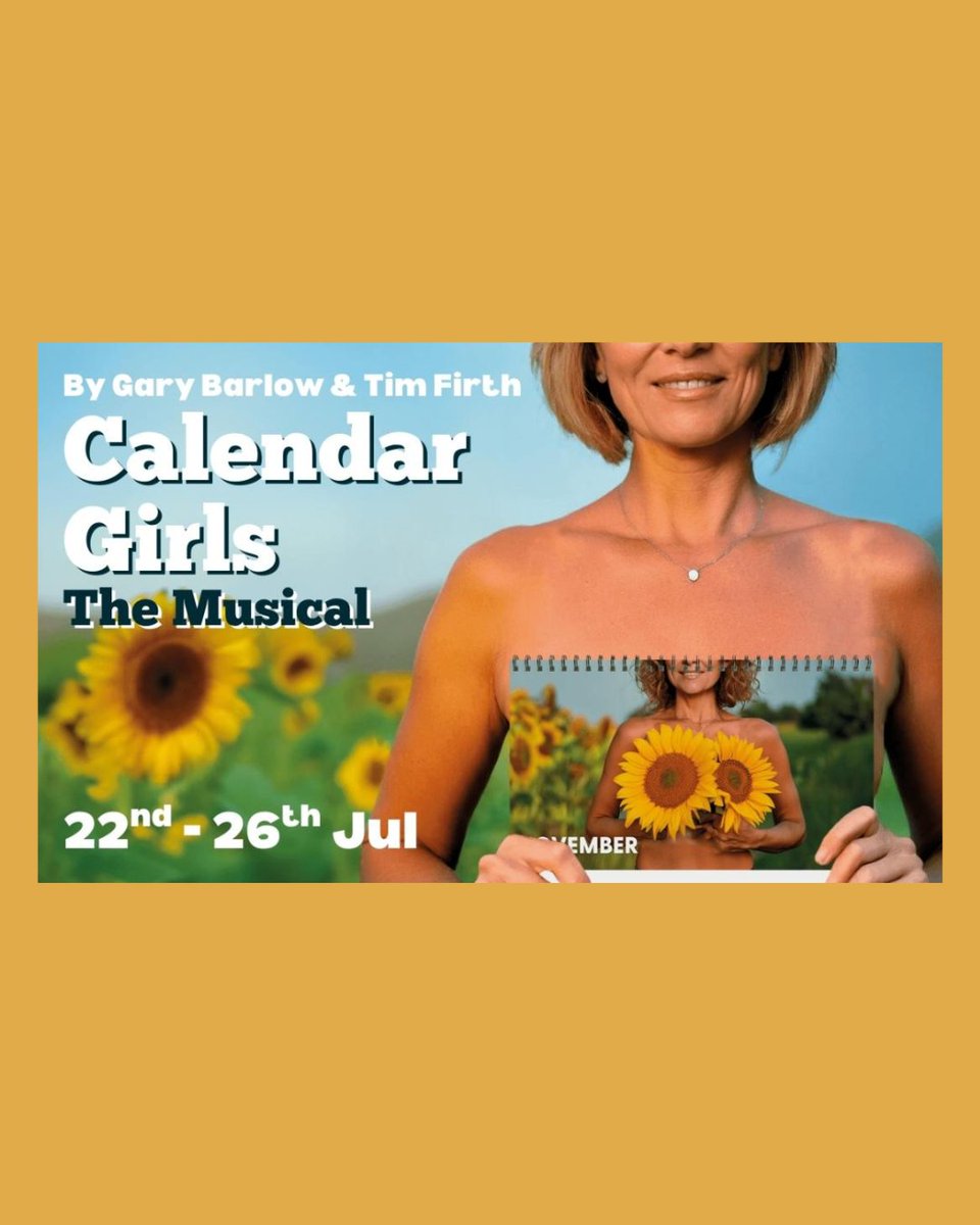 Claire Carrie (TTG Chair) is starring as the Lead in Calendar Girls at Frinton On Sea during 22nd - 26th July! 🎭 A huge Good Luck from all her colleagues at TTG!

#Theatre #CalendarGirls #Musical