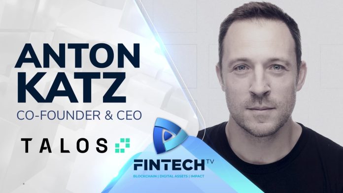 talostrading's tweet image. Talos CEO and Co-Founder @KatzAnton recently sat down with Vince Mollinari on @FintechTvGlobal at the @NYSE to talk about how Talos is advancing institutional adoption of digital assets.
Anton shares insights on breaking down technology barriers, enhancing institutional access…