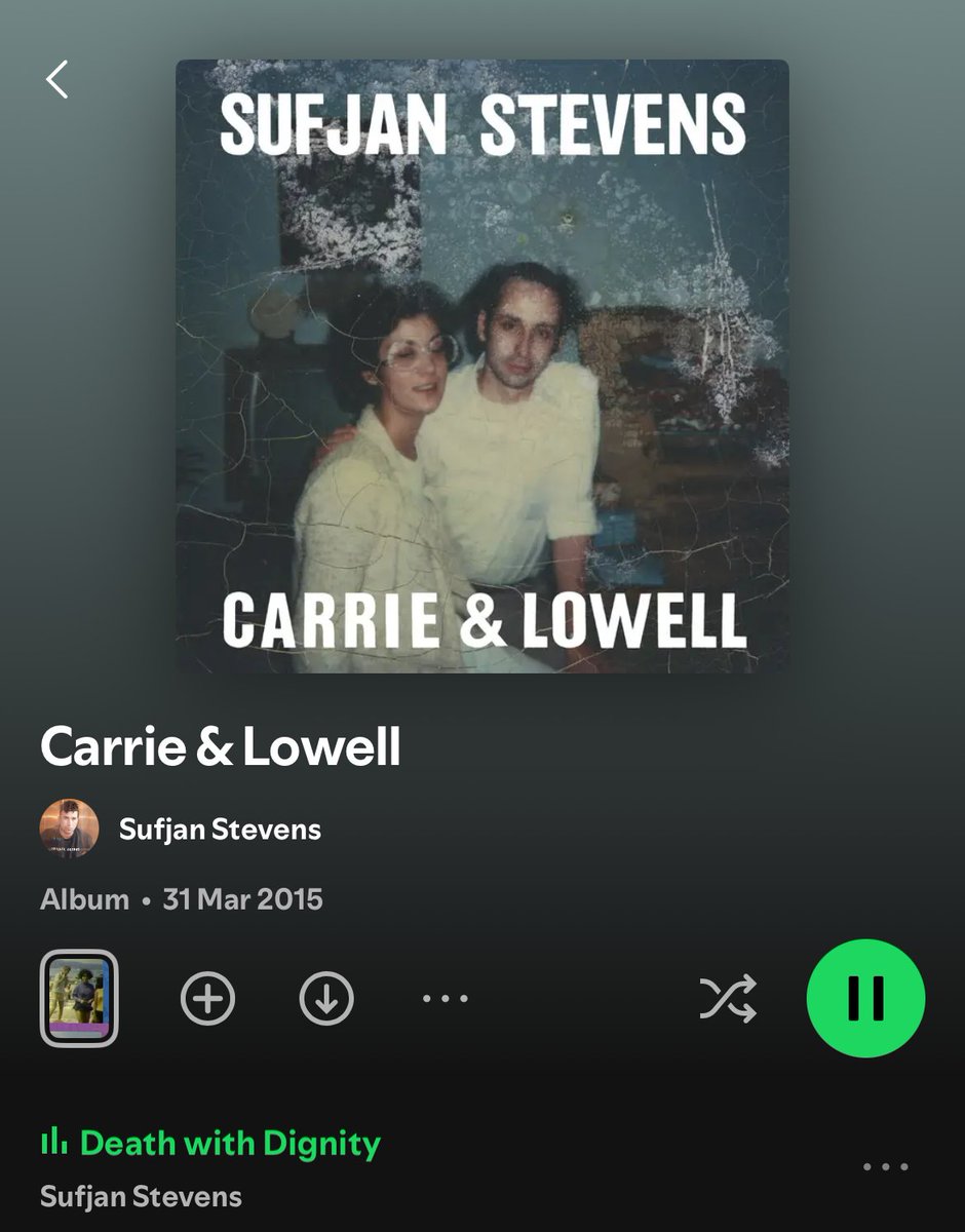 VENU5XCX's tweet image. first listen!

my first sufjan stevens album