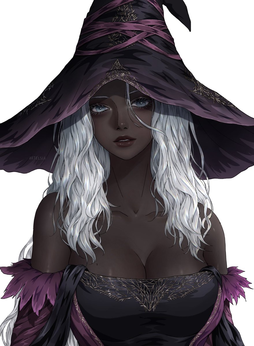 girls with white hair