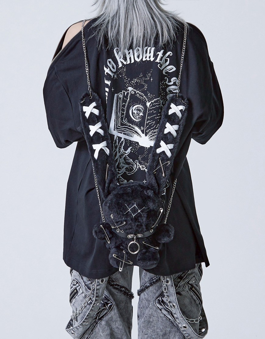 NEW ARRIVAL】 REFLEM【レフレム】 うさぎぬいぐるみショルダーバッグ