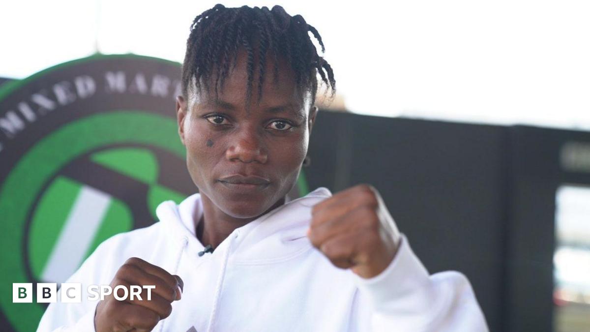 BBCAfrica's tweet image. "I am the queen of the cage. I have come to stay - so watch out for me!"
MMA fighter Juliet Ukah from Nigeria is gearing up to become a part of history when the Professional Fighters League (PFL) holds its first show in Africa in Cape Town on Saturday.
bbc.in/4nV5dbF