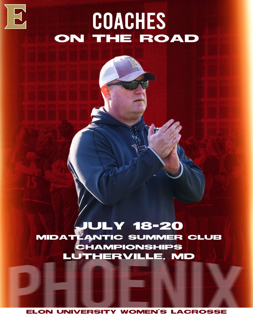 Busy weekend on the road! 🗺️

• Coach Hexter and Coach Brodksy ➡️ MD Cup
• Coach Hexter ➡️ Midatlantic Summer Club Championships

#PhoenixRising | #EUWLAX