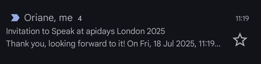 kingskonk's tweet image. 🎤 My first speaking engagement secured! See you in London 2025

APIdays London - September 22-24.

#APIdays #London2025