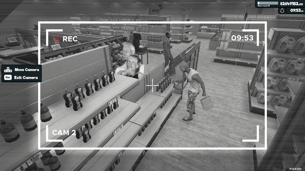 Our Security Cameras capture everything, make sure to use them in your Supermarket.
#Coldplay