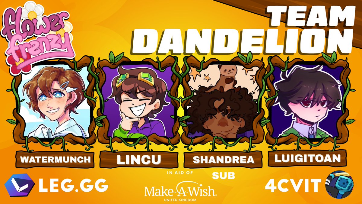 ShineEvents_'s tweet image. ⚠️SUBSTITUTE ANNOUNCEMENT ⚠️
@shandreaLIVE subs in for Jhorse on Team Dandelion
Watch them compete on the 19th of July at 7pm BST / 2PM EST