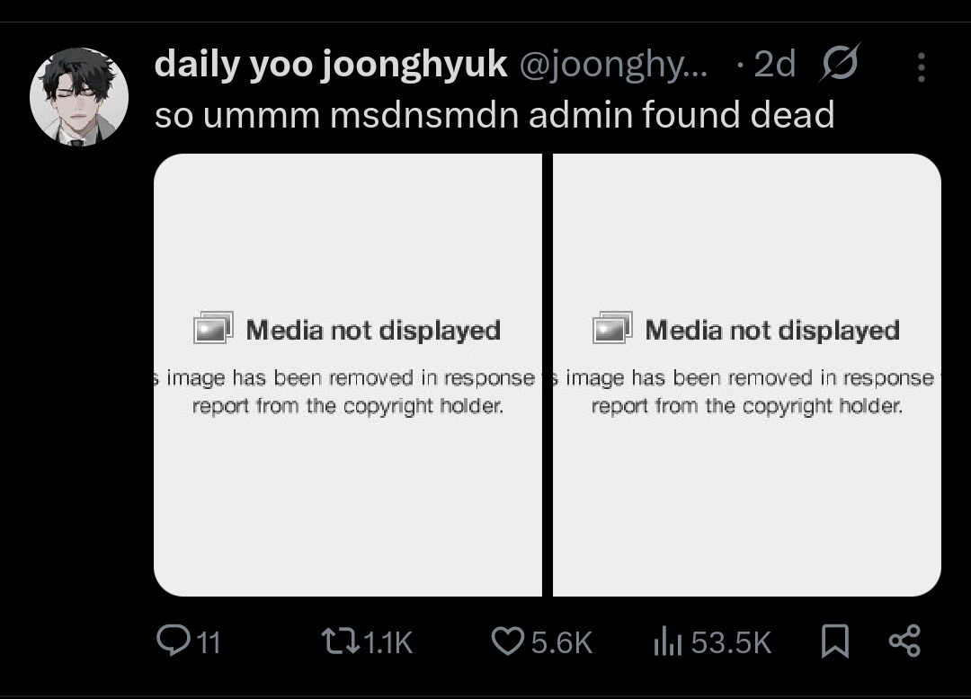 joonghyukdaily's tweet image. my heart jumped OUT, I logged in and got blocked for copyright, I almost died, admin found dead fr JWODKSO😭