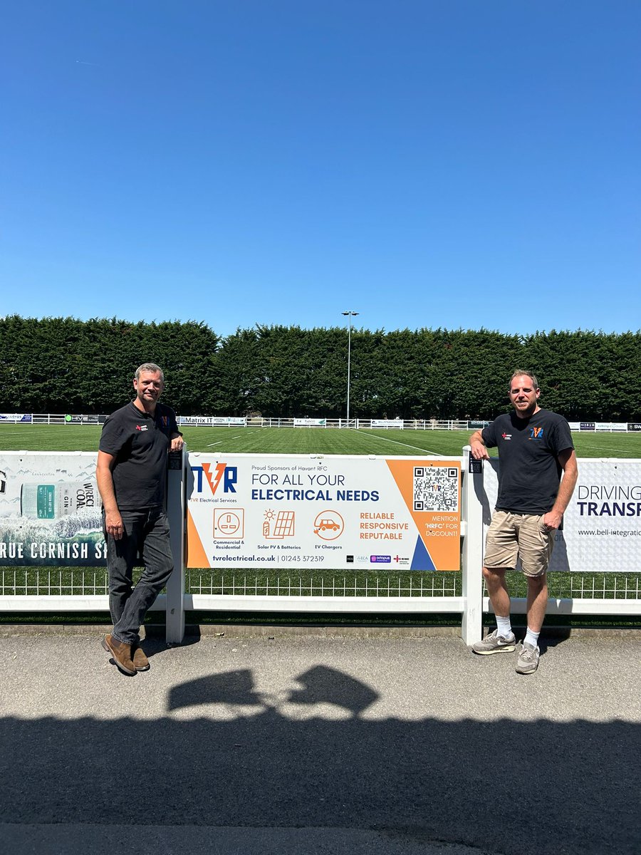 Big welcome to our new Sponsors at TVR Electrical Services.

Take a look at what they do here -

tvrelectrical.co.uk

They are also offering a discount to all Members &amp; Supporters. 
Give them a call to find out more - 01243 372319