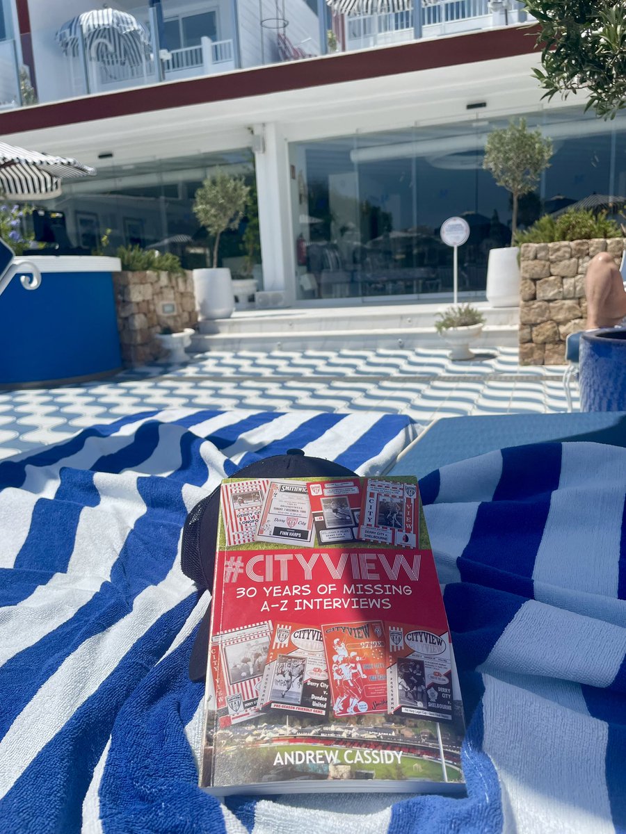 Holiday reading <a href="/derrycityfc/">Derry City FC</a> #everywherewego