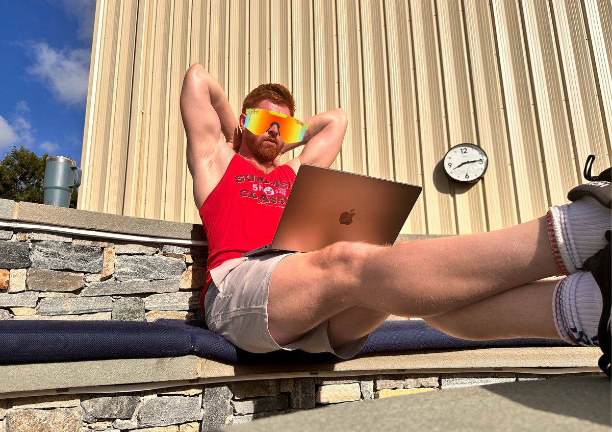 irl_danB's tweet image. in 2025 you shouldn't need to use your hands to code, or see the screen for that matter
you can sit outside at noon in july and just talk to your computer