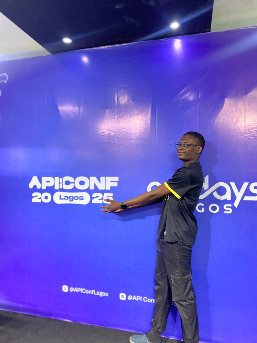 hbeebulah's tweet image. Let&apos;s connect live @apiconflagos 
#apiconflagos25 #apiconflagos #APIdays