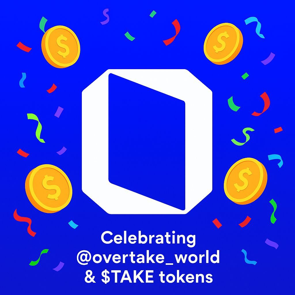 🔹<a href="/overtake_world/">OVERTAKE</a>'s beta is live, and 0.5% of $TAKE is for yappers on <a href="/KaitoAI/">Kaito AI 🌊</a> !
Keep posting quality content. 
Who’s in?