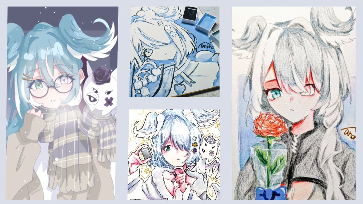 nanoho0421's tweet image. 📌 Fixed post
✍️ Drawing VTuber fanart
with watercolor pencils, oil-based pencils, transparent watercolor & Gansai 🎨
💡 Mainly hand-drawn illustrations
🌸 English translated / EN・JP OK
✏️All art by me
Thank you for visiting! c: