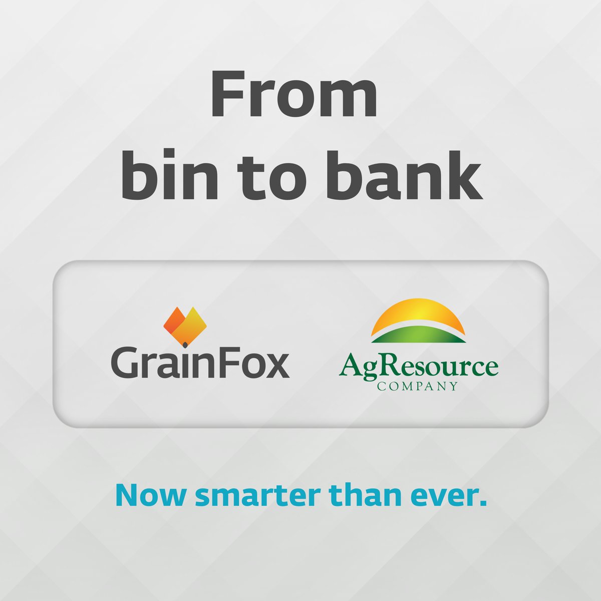 GrainFox (@grainfoxapp) on Twitter photo From bin to bank - now smarter than ever.
GrainFox + <a href="/AgResource/">AgResource Company</a> = market intelligence meets AI innovation.
A powerful proposed merger built to help agribusinesses make clearer decisions, faster.
🔗 Learn more: app.grainfox.marketing/register
#AgTech #FarmWealth From bin to bank - now smarter than ever.
GrainFox + <a href="/AgResource/">AgResource Company</a> = market intelligence meets AI innovation.
A powerful proposed merger built to help agribusinesses make clearer decisions, faster.
🔗 Learn more: app.grainfox.marketing/register
#AgTech #FarmWealth