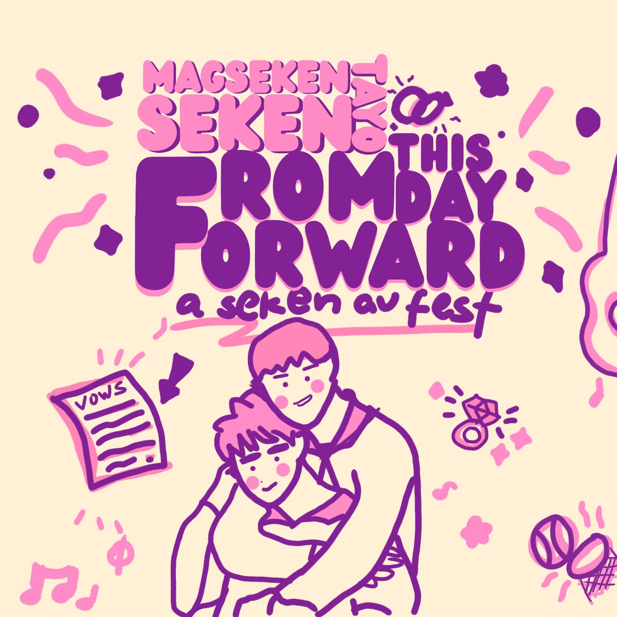 MAGSEKEN-SEKEN TAYO! (@msstaufest) on Twitter photo MSST: From This Day Forward
A collaborator for Better Together Two Year Anniversary Celebration of <a href="/pvbk3n/">PVBK3N π</a> β¨
Here on, what comes next? After the I dos, will they make it? Or they won't?
#MSST_FTDF
#MSSTAuFest
#PAUeverKEN MSST: From This Day Forward
A collaborator for Better Together Two Year Anniversary Celebration of <a href="/pvbk3n/">PVBK3N π</a> β¨
Here on, what comes next? After the I dos, will they make it? Or they won't?
#MSST_FTDF
#MSSTAuFest
#PAUeverKEN