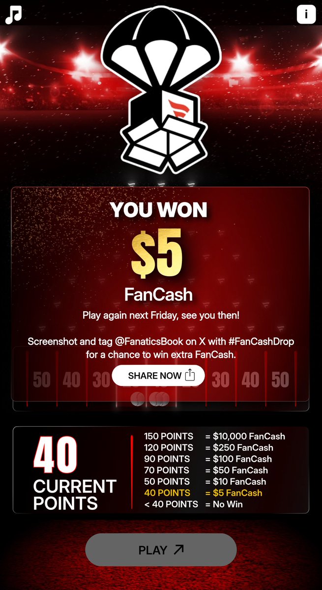 DEsko0077's tweet image. Play the #FanCashDrop today and join the #promotion
fanatics.onelink.me/5kut/p6fykbjo