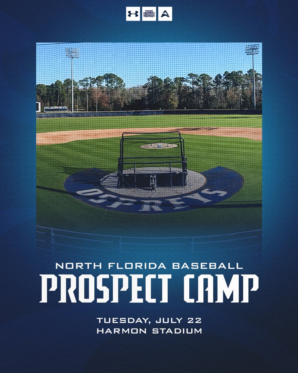 OspreyBSB's tweet image. Only days out from our Elite Prospect Camp on July 22! Click the link below to reserve your spot today ⤵️
Link: bit.ly/UNFBaseballPro…
#SWOOP