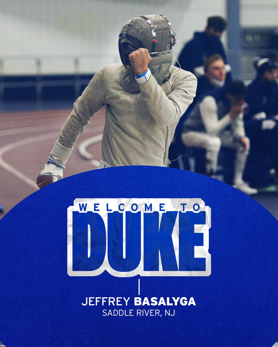 We are thrilled to announce the final additions to our 2025–2026 signing class! Yeva Mazur and Jeffrey Basalyga are set to join Duke Fencing while pursuing their Master of Management Studies (MMS) at the Fuqua School of Business. Welcome to Duke! 😈 

#GoDuke