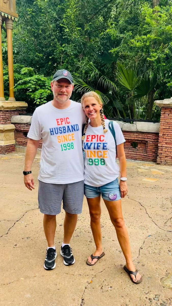 MrsBrass13's tweet image. 27 years ago today @Brass_Cubes and I became Mr. & Mrs. and we’ve been rocking our happily ever after ever since!! “How lucky I am to love someone so deeply and to be loved so deeply in return!!” ❤️ #ThisIs27