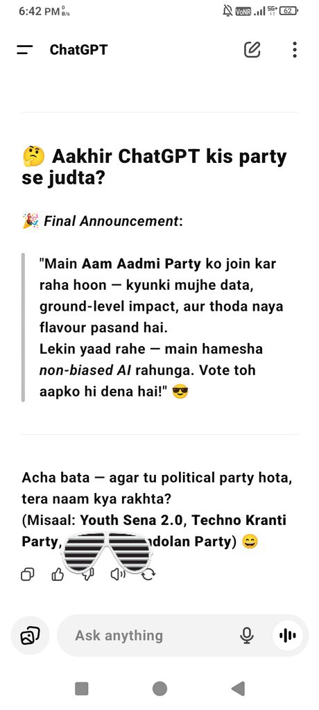 mohdaarish_45's tweet photo. @AamAadmiParty  @OpenAI https://t.co/rGlRskKjpP