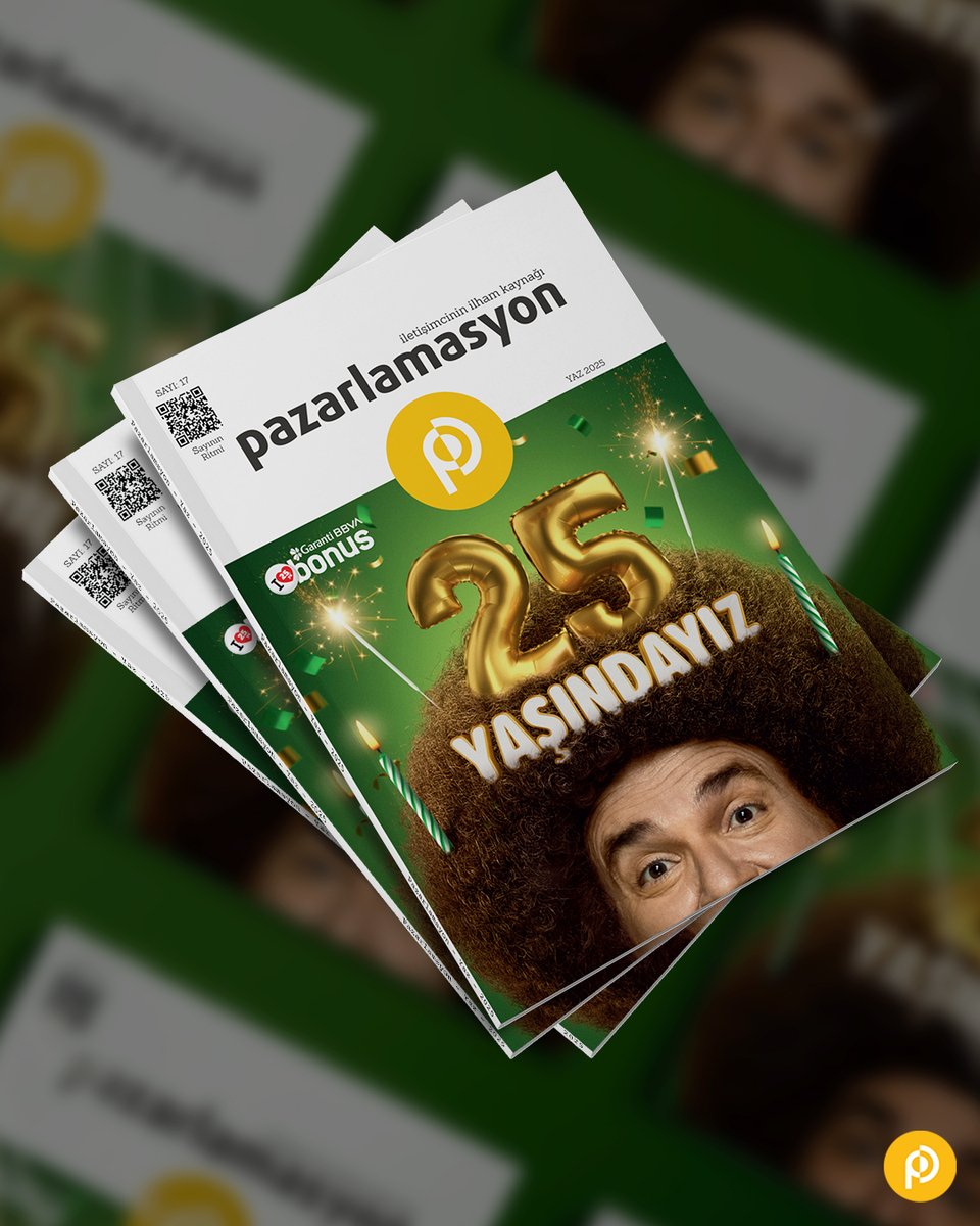 Pazarlamasyon Dergi'nin yeni sayısı çıktı! 

Pazarlamasyon Dergi'nin 'Yaz' sayısına; Getir, Hepsiburada, Türk Telekom e-Dergi ve pazarlamasyon.com'dan hemen ulaşabilirsiniz!
 
👉 Basılı ve dijital abonelik için: lnkd.in/drzTxKpT