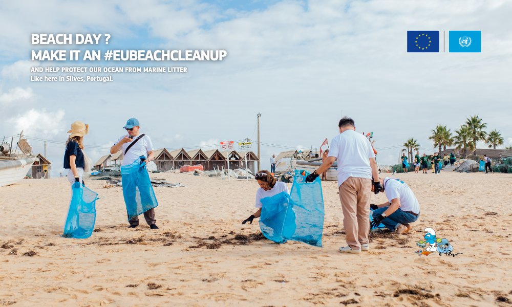 EU_MARE's tweet image. Beach day?
Make it an #EUBeachCleanup 🌊Like in Silves, Portugal where @comissao_europeia_pt & @oceanoazulfdn joined 220 clean-ups across Portugal!
With 150M+ tons of plastic in our ocean, it’s time to act.
Join the wave👉ec.europa.eu/eu-beach-clean…