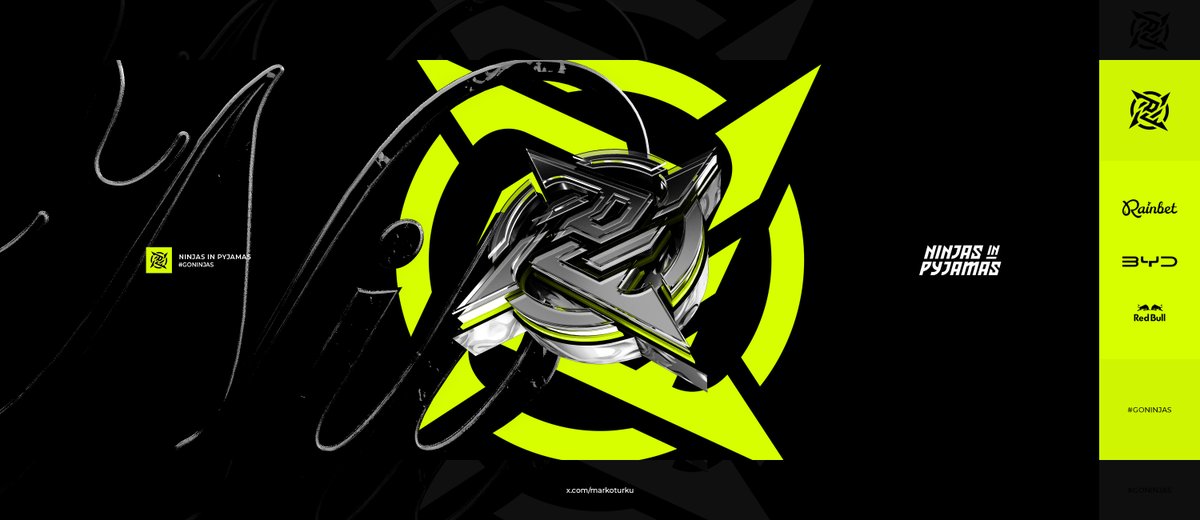Header for <a href="/NIP/">Ninjas In Pyjamas</a> 

Likes and retweets are appreciated!