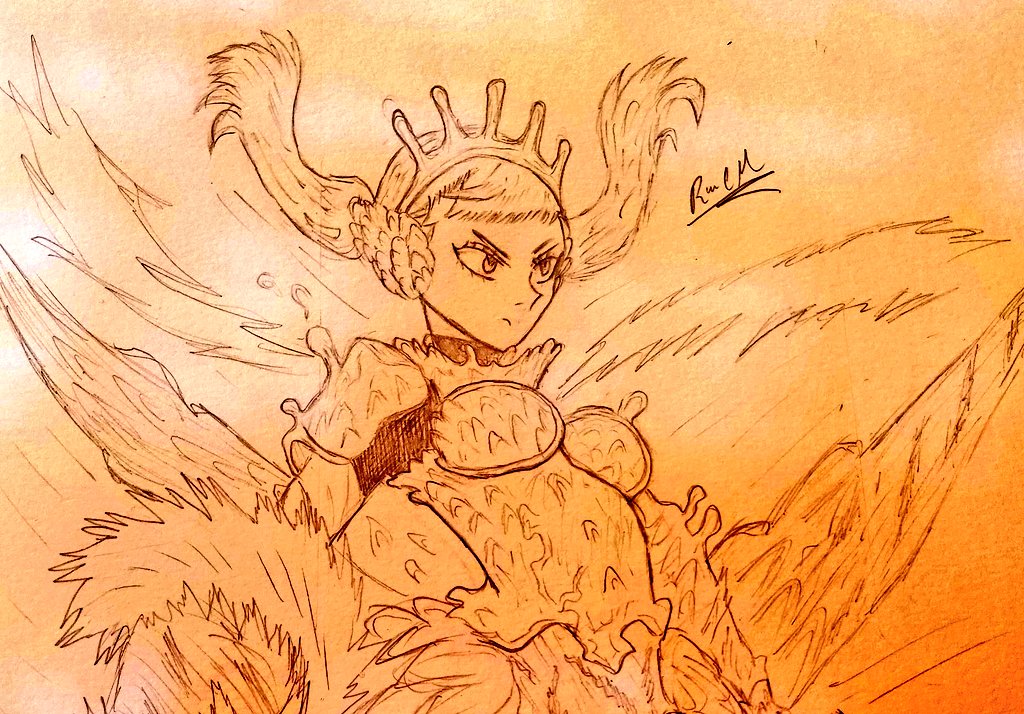 DrawsRobb's tweet image. Noelle 👸 #Blackcloverfanart #blackclover #fanart