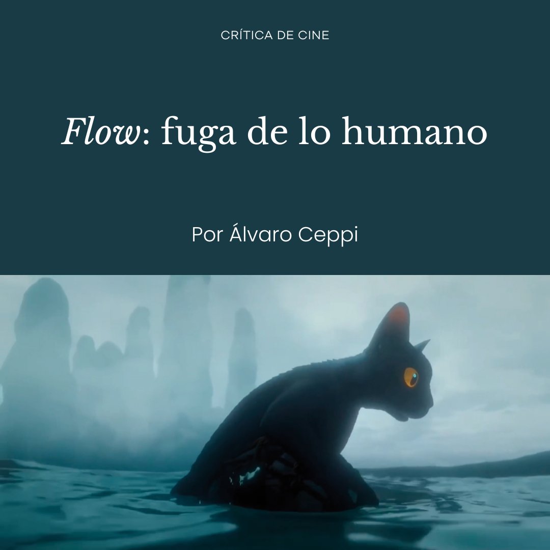 Flow propone algo profundo: que el sentido de comunidad, el cuidado mutuo, la ética de lo colectivo, puede existir incluso (o especialmente) cuando lo humano desaparece. La cinta se proyectará el 30 de junio a las 18:30 en la Biblioteca Nicanor Parra UDP. revistasantiago.cl/cine/flow-fuga…