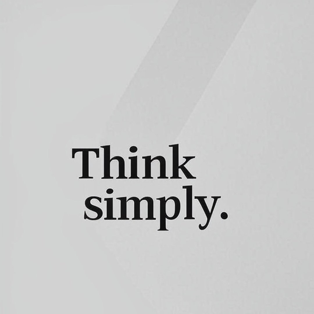 PositiveV247's tweet photo. Think simply.

Heavy thoughts weigh down the heart, and a burdened heart hesitates to begin.

The lighter the mind becomes, the closer action feels, and the wider doors begin to open.

#ThinkLight
#StartSimple
#OverthinkingKills https://t.co/102F04RubY