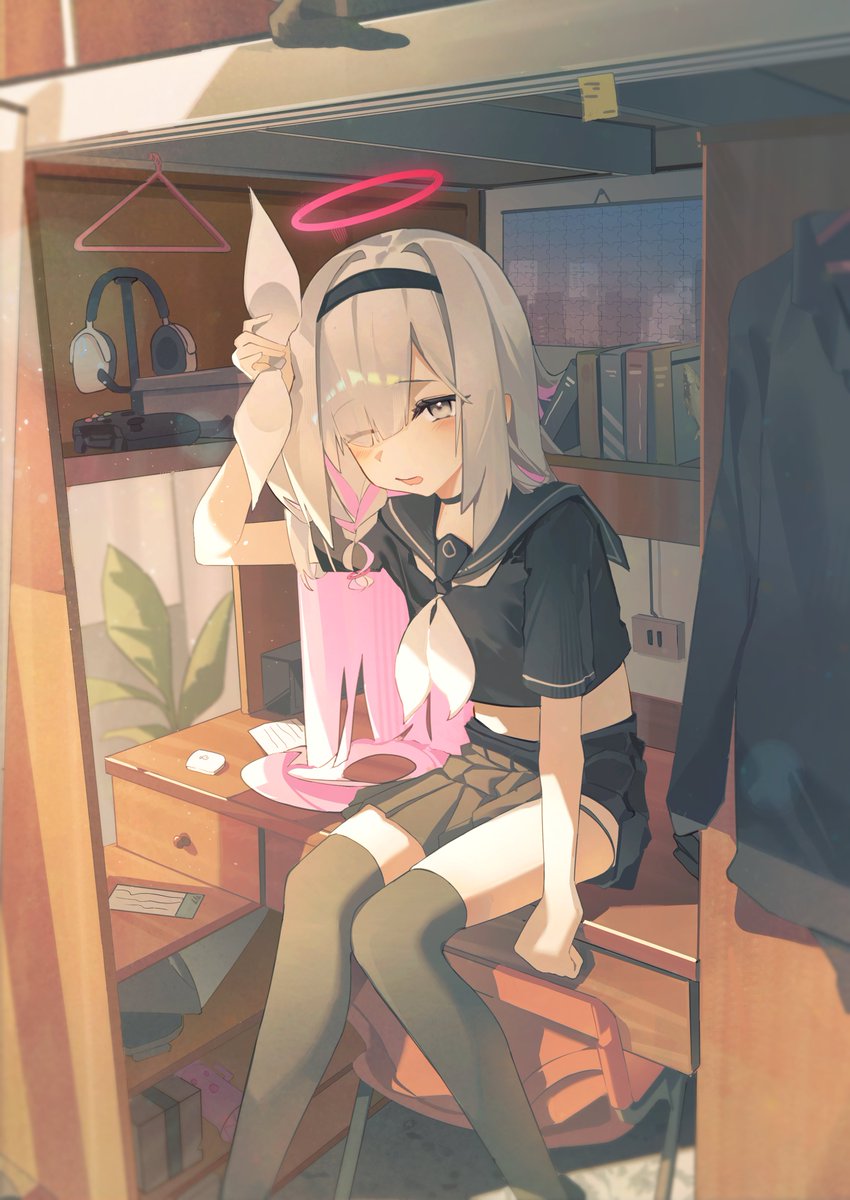 ttthe_fishhh's tweet image. 🖤🏫📕🎀