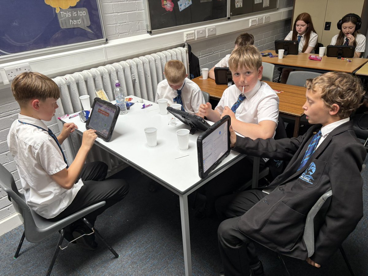 DerbyHighMaths's tweet image. They may be a little camera shy, but our numeracy intervention students have worked so hard this year so enjoyed some well earned celebration events today with some competitive quizzing, games and treats!