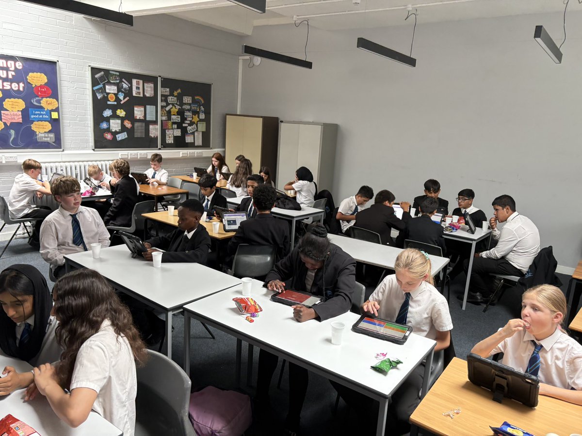 DerbyHighMaths's tweet image. They may be a little camera shy, but our numeracy intervention students have worked so hard this year so enjoyed some well earned celebration events today with some competitive quizzing, games and treats!