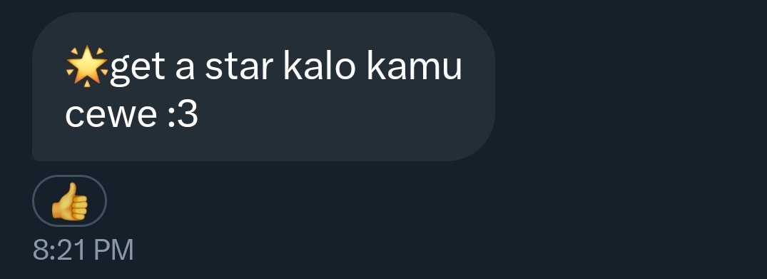 seongiwu's tweet photo. Round 9 :

Dari @itskayina yang gak ada sinyal. 

Get a Star kalau kamu cewek. https://t.co/lTFmcuQLXH